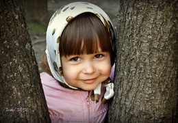 Портрет Радость в платочке